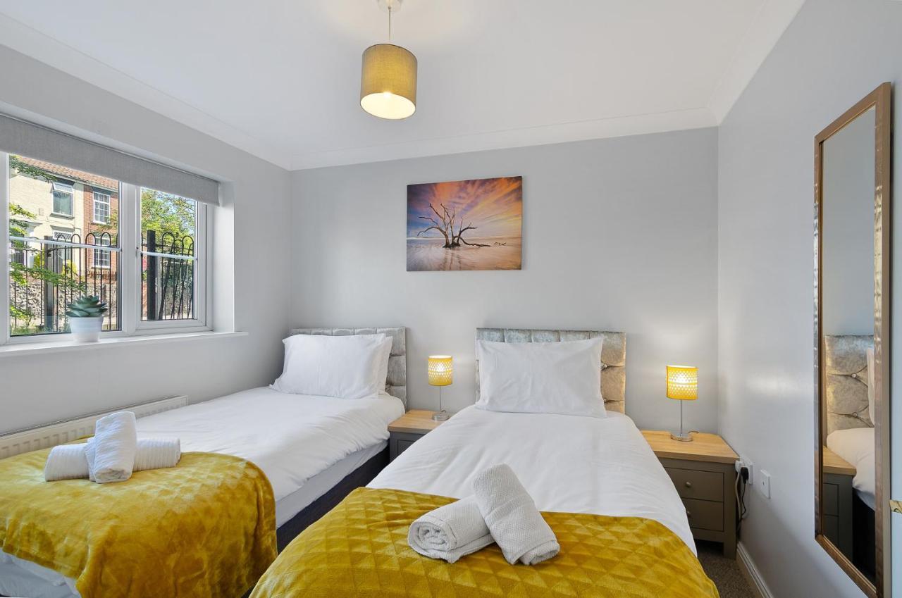 ノリッチ 4Br Townhouse Wbalcony Free Parking Fast Wi-Fiヴィラ エクステリア 写真