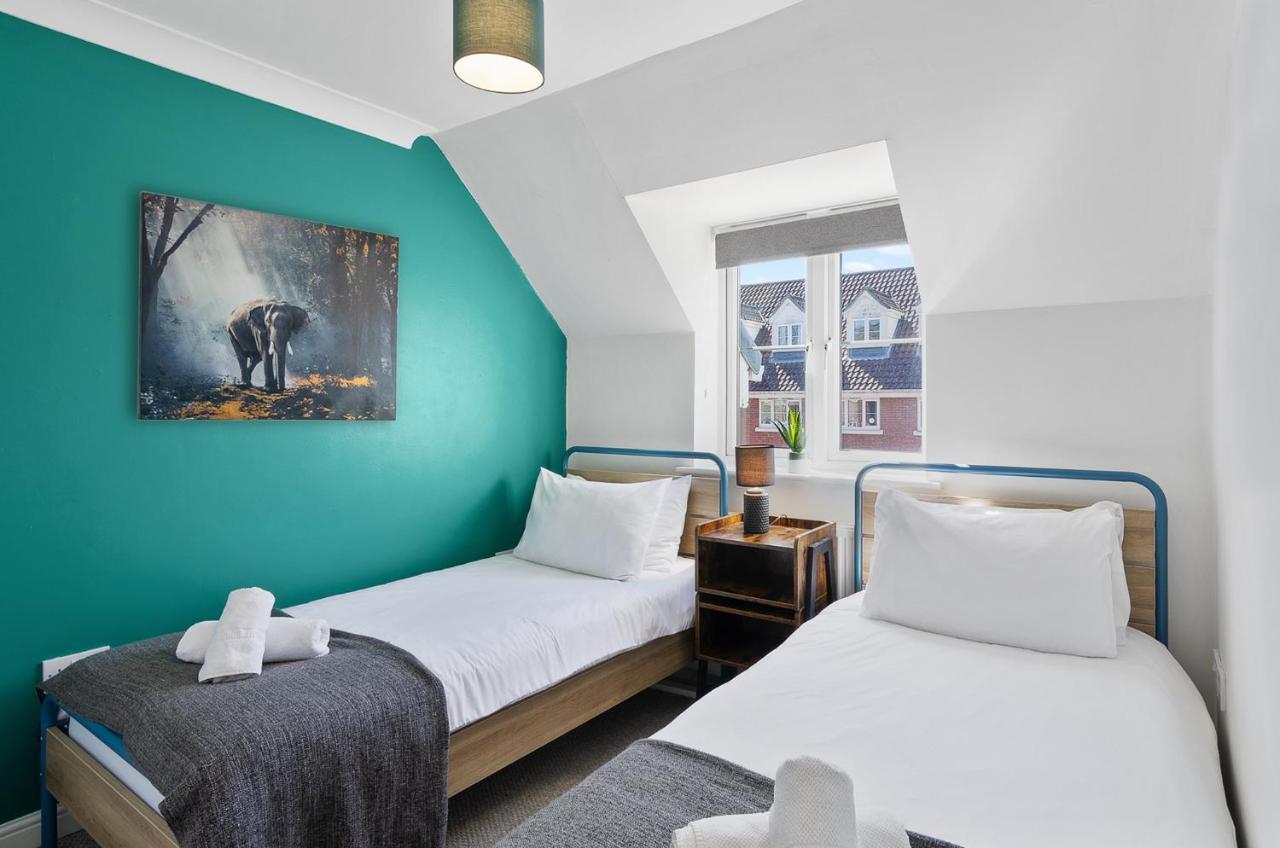 ノリッチ 4Br Townhouse Wbalcony Free Parking Fast Wi-Fiヴィラ エクステリア 写真